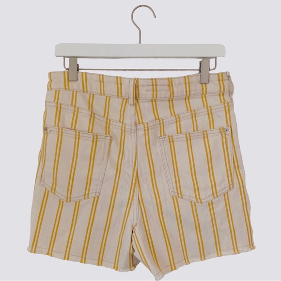 ANTHROPOLOGIE PILCRO STRIPED DENIM SHORTS - Picture 12 of 14